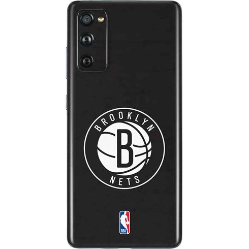 NBA Brooklyn Nets Distressed Galaxy S20 Fan Edition Skin